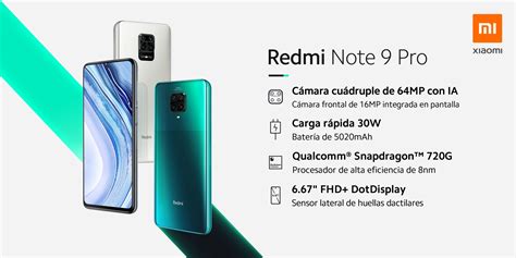 Redmi Note 9 9 Pro Especificaciones Precio Y Disponibilidad Teknófilo