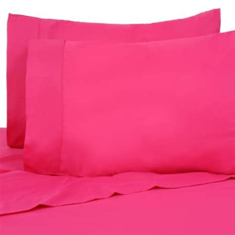 Premier Colorful Bright 4 Pc Microfiber Sheet Sets Hot Pink Twintwin Xl Ralphs