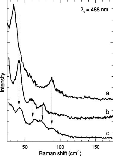 Low Frequency Raman Spectra Of A Ptcda Single Crystal In Y X And Download Scientific