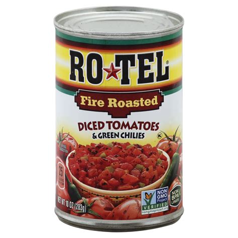 Rotel Fire Roasted Diced Tomatoes And Green Chilies Shipt