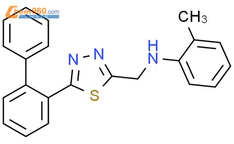 104090 64 4 1 3 4 Thiadiazole 2 Methanamine 5 1 1 Biphenyl 2 Yl N