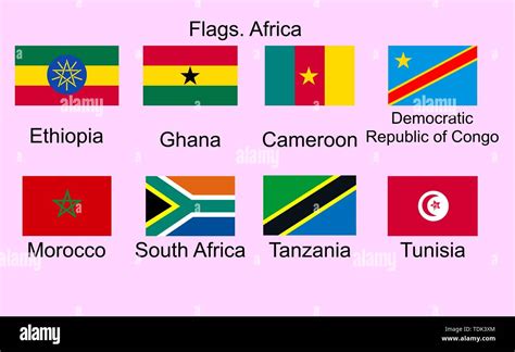 All Flags Of Africa