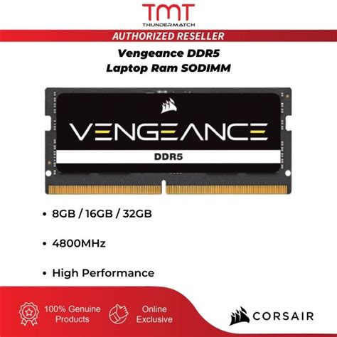 Corsair Vengeance Ddr Laptop Ram Gb Gb Gb Mt S Lazada