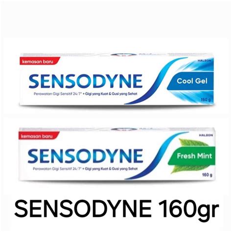 Jual Sensodyne Fresh Mintcool Gel Toothpaste 160 G Shopee Indonesia