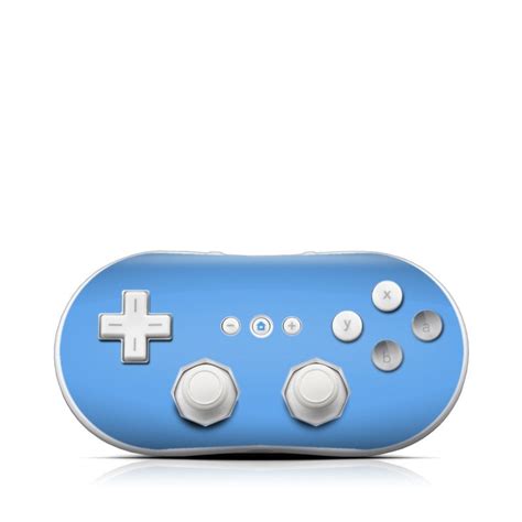 Solid State Blue Wii Classic Controller Skin | iStyles