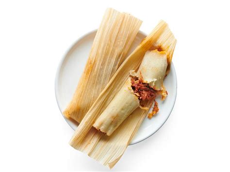 Red Chile Turkey Tamales Recipe Food Network Kitchen Food Network