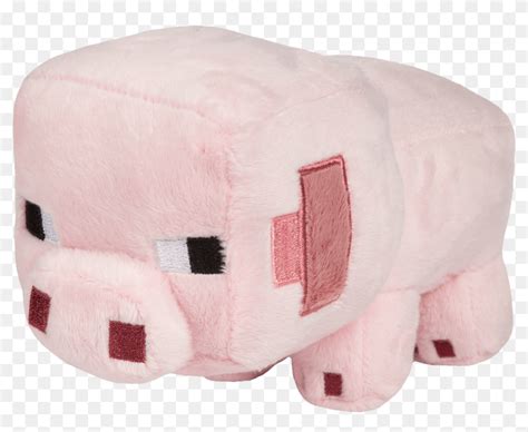 8'' Baby Pig Plush - Minecraft Pig Plush Transparent, HD Png Download ...