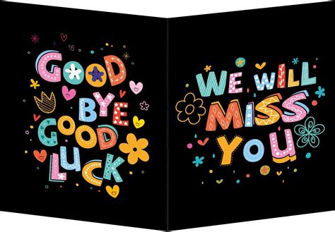 Jumbo Farewell Greeting Card X Inch Farewell Gift Large Card