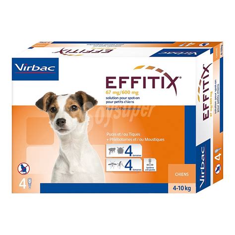 Virbac Pipetas Antiparasitarias Effitix Para Perros 67mg