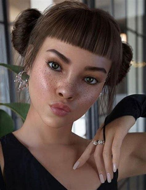 50 Cool Space Bun Hairstyles To Strike A Chic Look