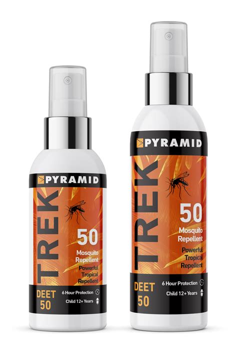 Pyramid Trek Deet 50 Mosquito Repellent 60ml Sunsibility