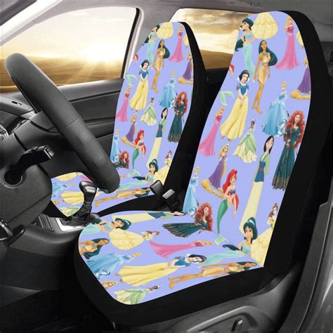 Disney Princess Car Seat Covers Disney Car Seat Covers Car - Etsy