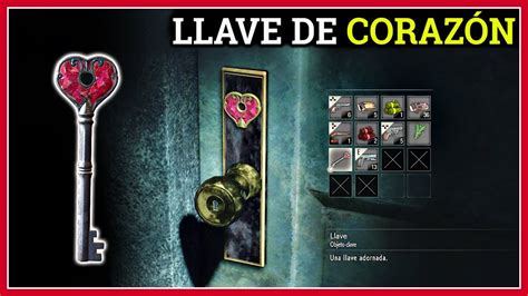 Como Conseguir La Llave De Coraz N En Resident Evil Youtube