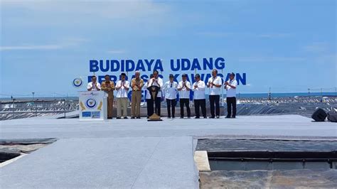 Diresmikan Presiden Bubk Kebumen Jadi Tambak Percontohan Nasional