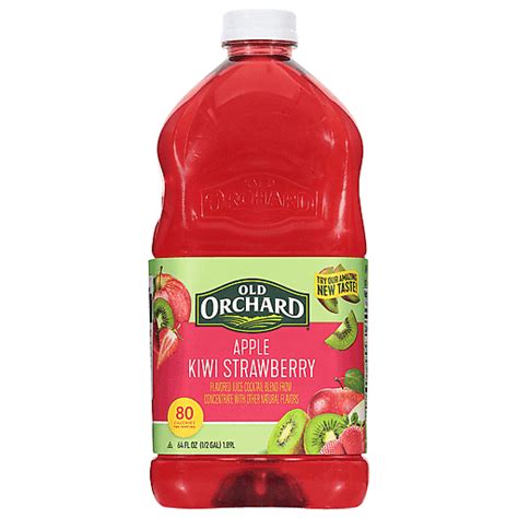 Old Orchard Juice Cocktail, Apple Kiwi Strawberry 64 fl oz | Shop | Plaza Extra East