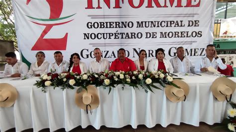 Con gran respaldo ciudadano el alcalde de Nocupétaro Gonzalo Nares