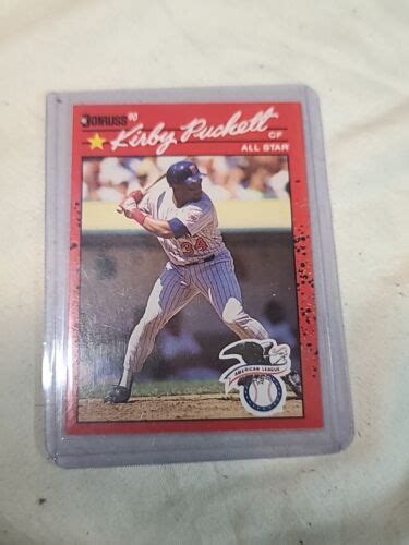 1990 Donruss All Star Game Performance Above Stats 683 Kirby