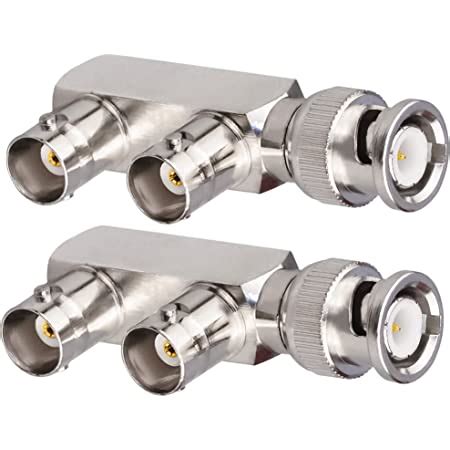 Keple Bnc Connectors For Cctv And Video Bnc Splitter Adapter From