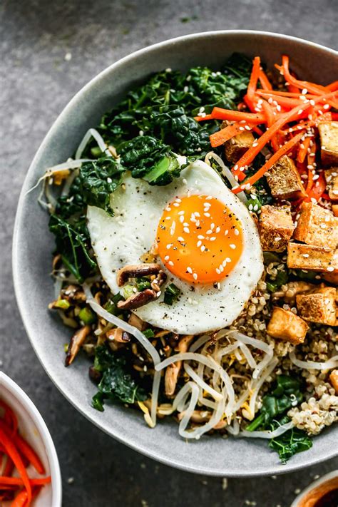 Vegetarian Bibimbap With Tofu Easy Korean Recipe WellPlated