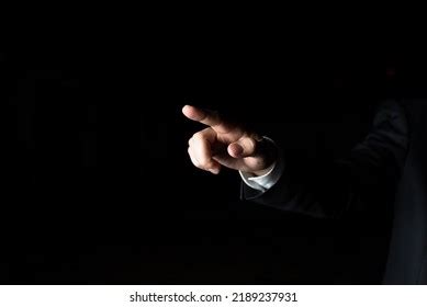 Finger Pointing Black White Photos, Images & Pictures | Shutterstock