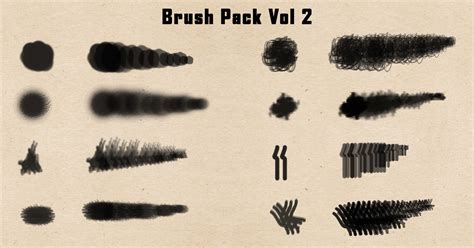 Artstation Photoshop Brush Pack Vol 2 Brushes