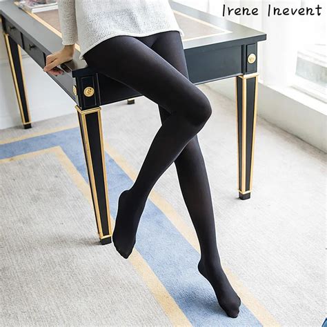 Irene Inevent Women Thick Warm Winter Tights Sexy Velvet Seamless