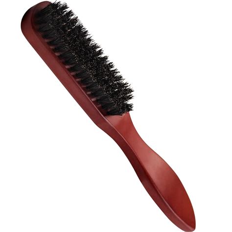 Sularpek Boar Bristle Brush Hair Brush With Wooden Handle Beard Comb