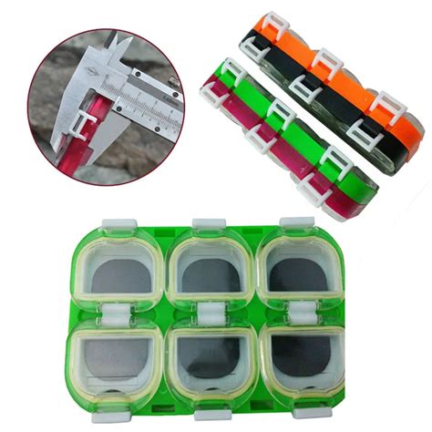 Waterproof Fishing Box Fishing Hook Storage Case with Magnet 6 ...