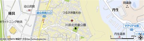 大分県大分市迫つるさき陽光台 住所一覧から地図を検索｜マピオン