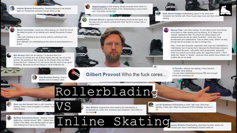 Rollerblading Vs Inline Skating The Name Of Our Sport Youtube