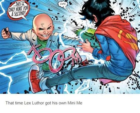 That Time Lex Luthor Got His Own Mini Me Dc Comics Know Your Meme