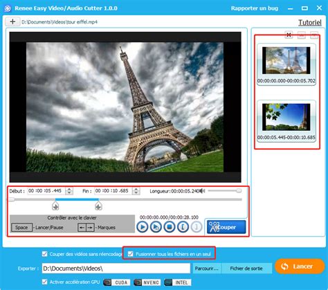 Comment Fractionner Une Vid O De Plusieurs Formats Sans Perte Sous