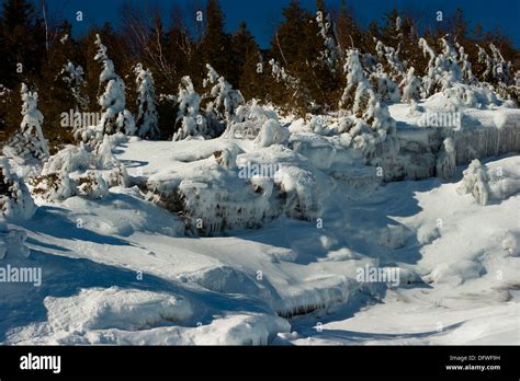 Winter Landscape Bruce Peninsula National Park A UNESCO Biospere