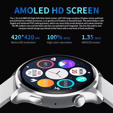 Buy The New Smartwatch Smart Watch Men Hw Amoled Inch Hd Screen