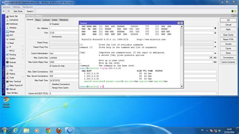 Konfigurasi Pada Mikrotik Setting Mikrotik Via Winbox