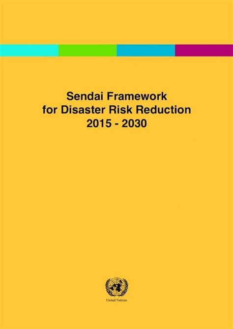 Pdf Sendai Framework For Disaster Risk Reduction 2015 · Pdf Filethe