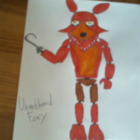 [FNAF] Unwithered Foxy by LineX240 on DeviantArt