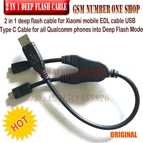 In Deep Flash Cable For Xiaomi Mobile Edl Cable Usb Type C Cable