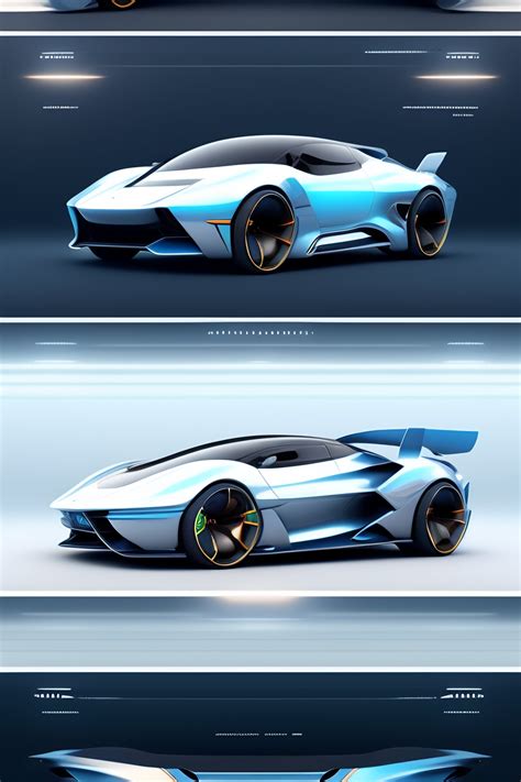 Lexica Futuristic Car Design Blueprint