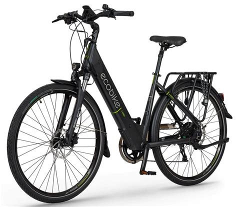 Elektrinis Dviratis Ecobike X Cross Juodas Ah Dydis Ah Ema