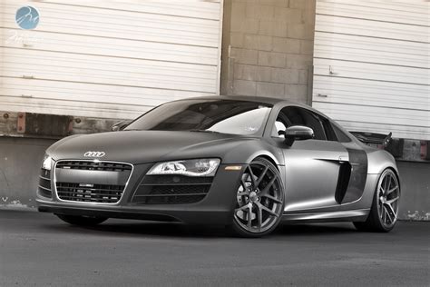 Matte Black Audi R8 V10 - #SpeedDistrict