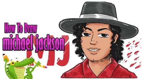 How To Draw Michael Jackson Step By Step Youtube