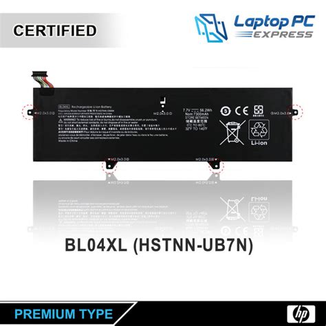 Hp Laptop Battery Bl Xl Compatible With Hp Elitebook X G G