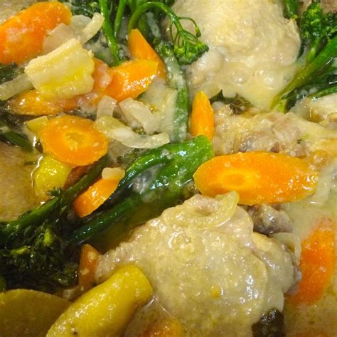 Coconut Chicken Stew With Basil And Lime Farmhouse Cook