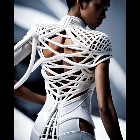 Wearable Architecture And Futuristic Fashion Stable Diffusion Prompt