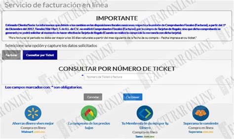 Como Facturar Los Tickets De Bodega Aurrera Online 2025