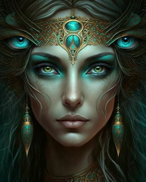 Female Portrait Portrait Art Female Art Woman Portrait Fantasy Art