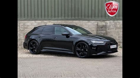 2020 20 Audi Rs6 Avant Vorsprung Quattro 40 V8 Midnight Black With