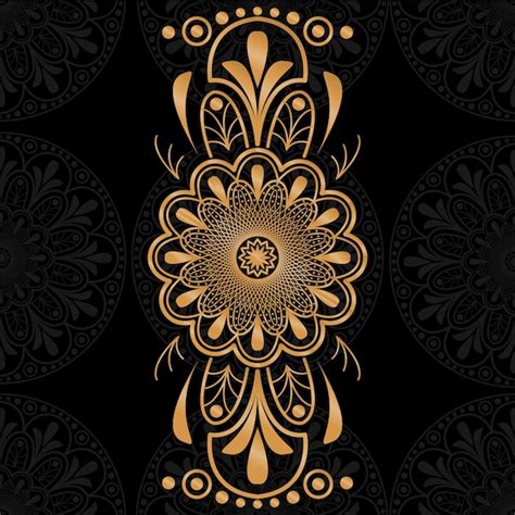 Patr N Floral Elegante Dise O De Mandala Ornamental De Lujo Mandala