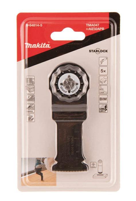 MAKITA MT BRZESZCZOT DO CIĘCIA WGŁĘBNEGO BIM 32mm x 50mm 5szt B 64814